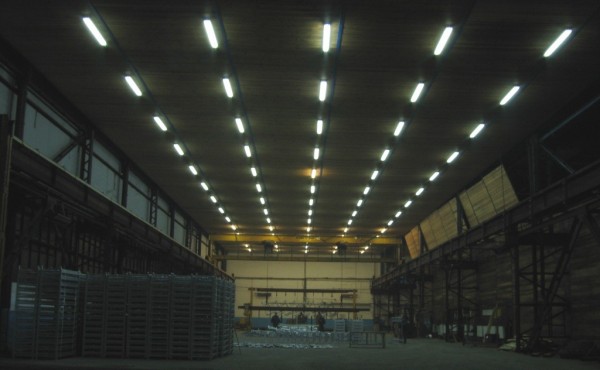 Oświetlenie Zakładu Przemysłowego Cynkomet w Czarnej Białostockiej